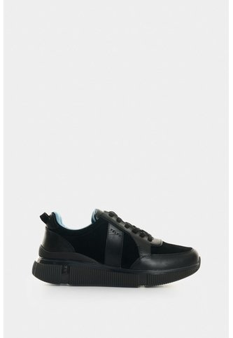 Tenis En Cuero Para Hombre Halo 2 Tenis En Cuero Para Hombre Halo 2 Negro 40 VÉLEZ Vélez