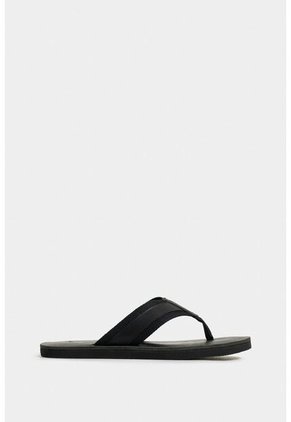 Sandalia Plana Alfil 2 De Cuero Para Hombre Capellada En Reata Sandalia Plana Alfil 2 De Cuero Para Hombre Capellada En Reata Negro 44 VÉLEZ