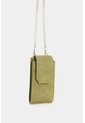 Porta Celular Serpia De Cuero Para Mujer Grabado Porta Celular Serpia De Cuero Para Mujer Grabado Verde Oliva VÉLEZ de Vélez