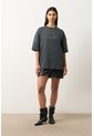 Camiseta Relaxed Fit Para Hombre Camiseta Relaxed Fit Para Hombre Gris Pistola XXL VÉLEZ de Vélez