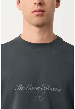 Camiseta Relaxed Fit Para Hombre Camiseta Relaxed Fit Para Hombre Gris Pistola XXL VÉLEZ