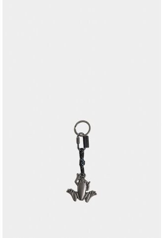 Llavero Neu De Cuero Para Hombre Rana Metálica Llavero Neu De Cuero Para Hombre Rana Metálica Negro VÉLEZ Vélez