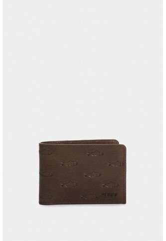 Billetera De Cuero Grabado Para Hombre Hazel Billetera De Cuero Grabado Para Hombre Hazel Cafe VÉLEZ Vélez