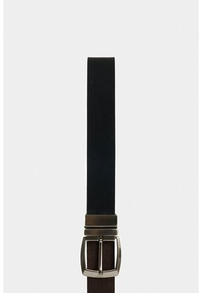Cinturón Doble Faz De Cuero Para Hombre Serpia Cinturón Doble Faz De Cuero Para Hombre Serpia Combinado 30 VÉLEZ