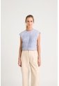 Camisa Clavel En Cuero Gamuza Para Mujer Detalle Prenses Camisa Clavel En Cuero Gamuza Para Mujer Detalle Prenses Azul Claro L VÉLEZ de Vélez