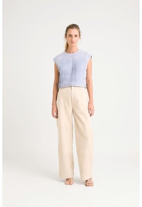 Camisa Clavel En Cuero Gamuza Para Mujer Detalle Prenses Camisa Clavel En Cuero Gamuza Para Mujer Detalle Prenses Azul Claro L VÉLEZ
