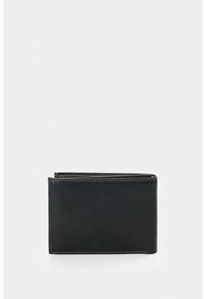 Billetera De Cuero Para Hombre Costuras 3 Billetera De Cuero Para Hombre Costuras 3 Negro VÉLEZ