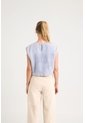 Camisa Clavel En Cuero Gamuza Para Mujer Detalle Prenses Camisa Clavel En Cuero Gamuza Para Mujer Detalle Prenses Azul Claro L VÉLEZ de Vélez