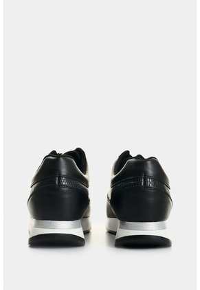 Tenis De Cuero Con Detalle Grabado Para Mujer Tropical 2 Tenis De Cuero Con Detalle Grabado Para Mujer Tropical 2 Negro 39 VÉLEZ