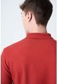 Polo Para Hombre Semi Fit Detalle Jacquard Polo Para Hombre Semi Fit Detalle Jacquard Terracota L Vélez de Vélez