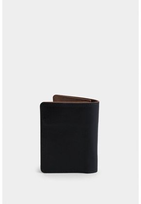 Billetera Shadow De Cuero Para Hombre Acabado Degradé Billetera Shadow De Cuero Para Hombre Acabado Degradé Negro Vélez