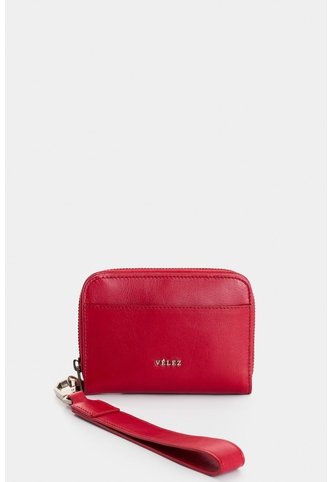 Billetera De Cuero Para Mujer Moon Billetera De Cuero Para Mujer Moon Rojo VÉLEZ Vélez