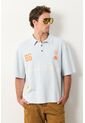 Polo Cropped En Algodón Para Hombre Primavera Polo Cropped En Algodón Para Hombre Primavera Azul Claro M VÉLEZ de Vélez