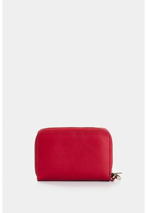 Billetera De Cuero Para Mujer Moon Billetera De Cuero Para Mujer Moon Rojo VÉLEZ