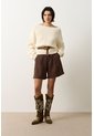 Sweater Para Mujer Icaro Sweater Para Mujer Icaro Crema XL VÉLEZ de Vélez