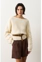 Sweater Para Mujer Icaro Sweater Para Mujer Icaro Crema XL VÉLEZ de Vélez