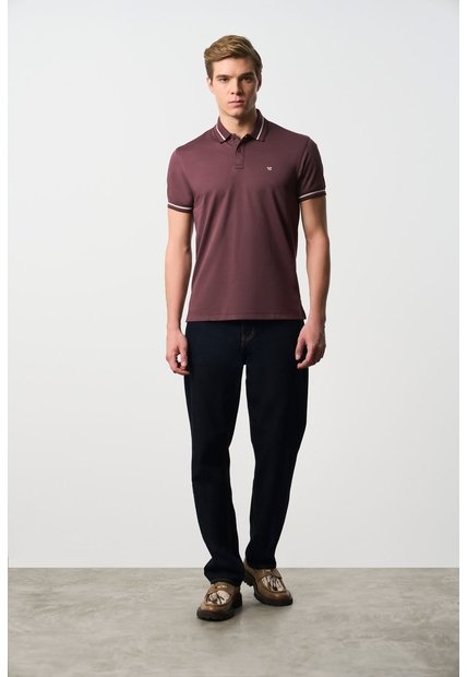 Polo Manga Corta Para Hombre Luzia Polo Manga Corta Para Hombre Luzia Vinotinto XL VÉLEZ