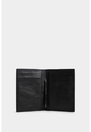 Porta Billetes Alava De Cuero Para Hombre Acabado Aerógrafo Porta Billetes Alava De Cuero Para Hombre Acabado Aerógrafo Negro Vélez