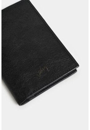 Porta Billetes Alava De Cuero Para Hombre Acabado Aerógrafo Porta Billetes Alava De Cuero Para Hombre Acabado Aerógrafo Negro Vélez