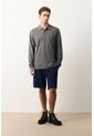 Polo Manga Larga En Algodón Para Hombre Nápoles Polo Manga Larga En Algodón Para Hombre Nápoles Gris S VÉLEZ de Vélez