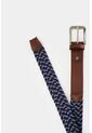 Cinturón Trenzado Para Hombre Zafiro 2 Cinturón Trenzado Para Hombre Zafiro 2 Vinotinto 40 VÉLEZ de Vélez