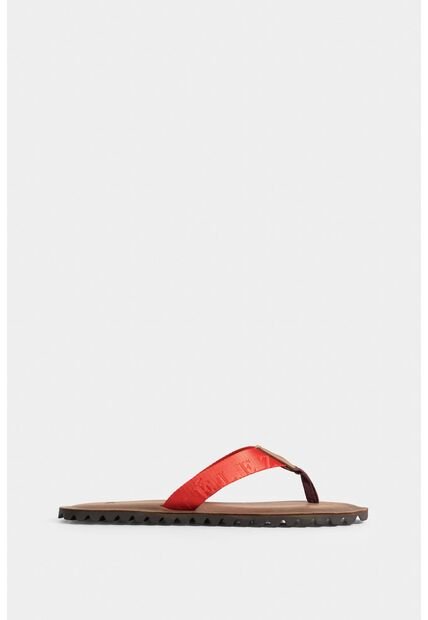 Sandalias Hydra Para Hombre En Cuero Por Reata Contraste De Color Sandalias Hydra Para Hombre En Cuero Por Reata Contraste De Color Naranja 38 Vélez