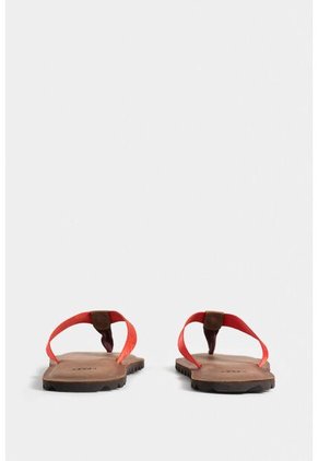 Sandalias Hydra Para Hombre En Cuero Por Reata Contraste De Color Sandalias Hydra Para Hombre En Cuero Por Reata Contraste De Color Naranja 38 Vélez