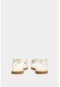 Sandalia Plana De Cuero Para Mujer Kira Sandalia Plana De Cuero Para Mujer Kira Beige 34 VÉLEZ de Vélez