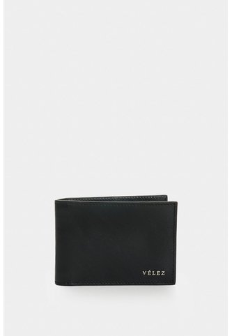 Billetera En Cuero Para Hombre Oasis Billetera En Cuero Para Hombre Oasis Negro VÉLEZ Vélez