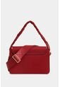 Bowling Maxi Garniel De Cuero Para Mujer Manija Trenzada Bowling Maxi Garniel De Cuero Para Mujer Manija Trenzada Rojo VÉLEZ de Vélez