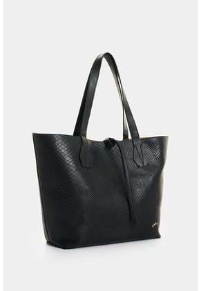 Shopping Doble Faz De Cuero Para Mujer Luca 2 Shopping Doble Faz De Cuero Para Mujer Luca 2 Negro VÉLEZ