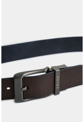 Cinturón Doble Faz Loira 2 De Cuero Para Hombre Punta Trapecio Cinturón Doble Faz Loira 2 De Cuero Para Hombre Punta Trapecio Cafe 40 Vélez