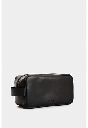 Organizador De Viaje De Cuero Para Hombre Sand Organizador De Viaje De Cuero Para Hombre Sand Negro VÉLEZ