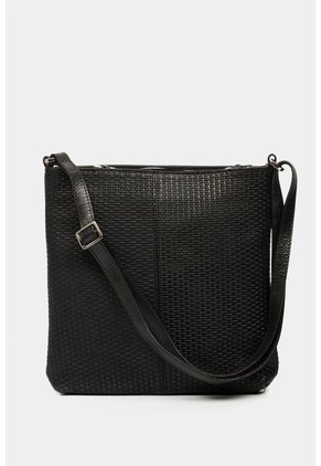 Manos Libres Basic De Cuero Para Mujer Grabado Placa Tejido Manos Libres Basic De Cuero Para Mujer Grabado Placa Tejido Negro VÉLEZ