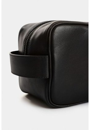 Organizador De Viaje De Cuero Para Hombre Sand Organizador De Viaje De Cuero Para Hombre Sand Negro VÉLEZ