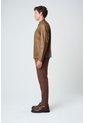 Chaqueta Bosa De Cuero Para Hombre Fit Semi Holgado Chaqueta Bosa De Cuero Para Hombre Fit Semi Holgado Miel S VÉLEZ de Vélez