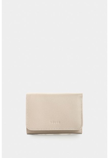 Billetera Pequeña De Cuero Para Mujer Multicolor Billetera Pequeña De Cuero Para Mujer Multicolor Blanco VÉLEZ