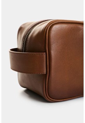 Organizador De Viaje De Cuero Para Hombre Sand Organizador De Viaje De Cuero Para Hombre Sand Miel VÉLEZ