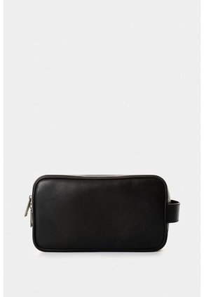 Organizador De Viaje De Cuero Para Hombre Sand Organizador De Viaje De Cuero Para Hombre Sand Negro VÉLEZ