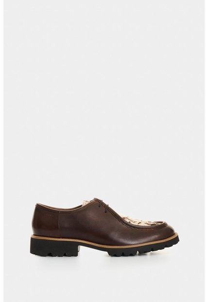 Zapatos De Atadura En Cuero Para Hombre Tikal Zapatos De Atadura En Cuero Para Hombre Tikal Cafe 41 VÉLEZ