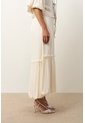 Falda Larga Wayra Para Mujer Balloon Falda Larga Wayra Para Mujer Balloon Crema 14 VÉLEZ de Vélez