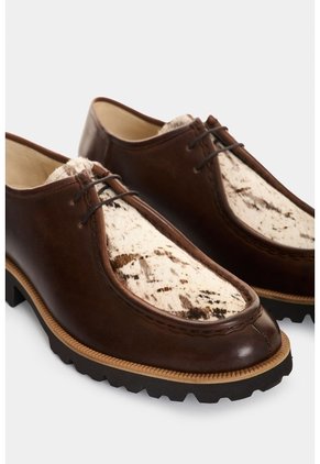 Zapatos De Atadura En Cuero Para Hombre Tikal Zapatos De Atadura En Cuero Para Hombre Tikal Cafe 41 VÉLEZ