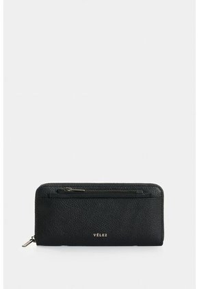 Billetera Porta Chequera De Cuero Para Mujer Esmeralda Billetera Porta Chequera De Cuero Para Mujer Esmeralda Negro VÉLEZ