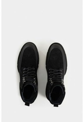 Botas Neu De Cuero Para Hombre Suela Tractorada Botas Neu De Cuero Para Hombre Suela Tractorada Negro 45 Vélez