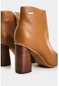 Botines Agata De Cuero Para Mujer Silueta Punta Botines Agata De Cuero Para Mujer Silueta Punta Miel 40 VÉLEZ de Vélez