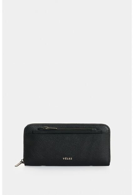 Billetera Porta Chequera De Cuero Para Mujer Esmeralda Billetera Porta Chequera De Cuero Para Mujer Esmeralda Negro VÉLEZ