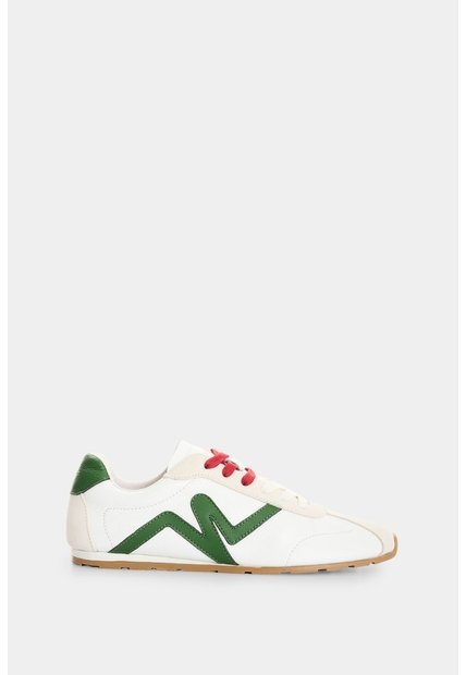 Tenis En Cuero Para Mujer Blooms Tenis En Cuero Para Mujer Blooms Blanco 40 VÉLEZ