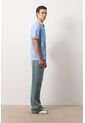 Polo Manga Corta Para Hombre Polo Manga Corta Para Hombre Azul Claro XS VÉLEZ de Vélez