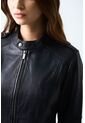 Chaqueta Rider De Cuero Para Mujer Fit Slim Chaqueta Rider De Cuero Para Mujer Fit Slim Negro XL VÉLEZ de Vélez