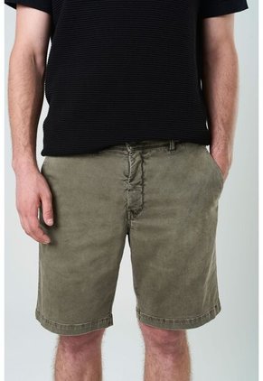 Bermuda Acacia En Drill Para Hombre Silueta Amplia Bermuda Acacia En Drill Para Hombre Silueta Amplia Verde Oliva 34 VÉLEZ